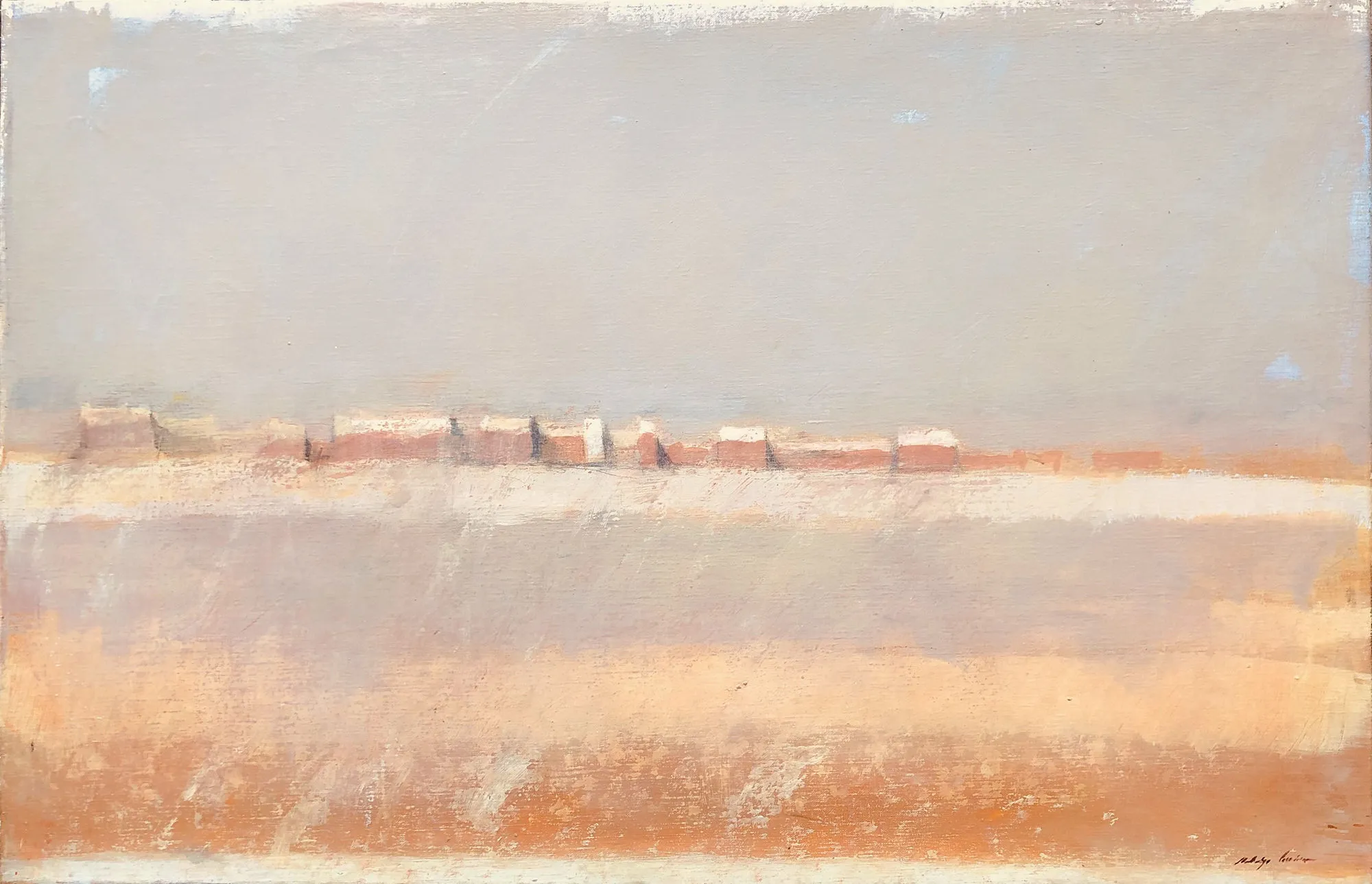 Planície I, Rodrigo Ferreira, 2008, Oil on canvas