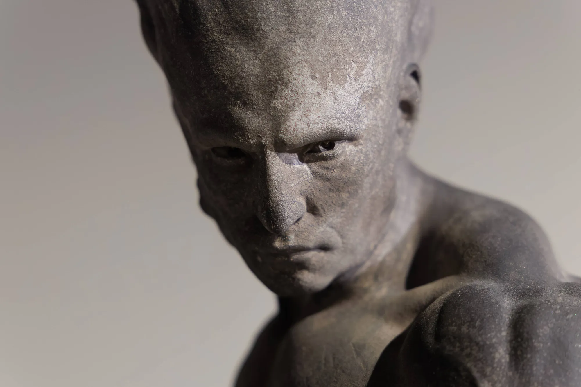 Reve-tintinolho, Daniel Gamelas, 2023, Painted resin