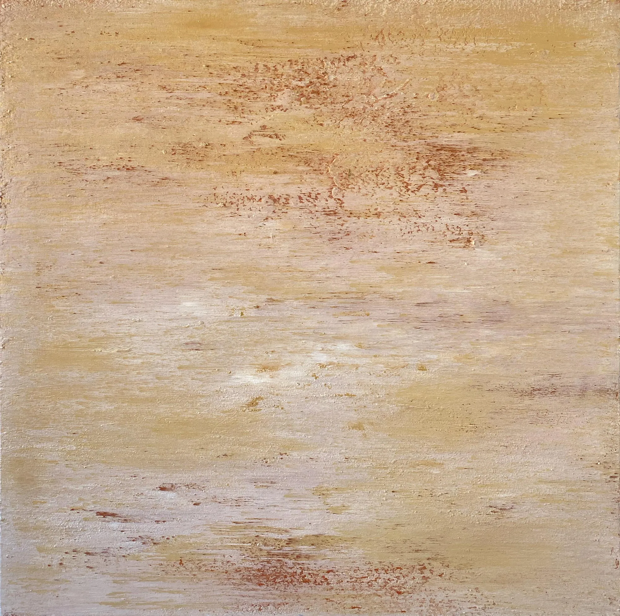 Nuances fields of colours, Alberto Reguera, 2024, Mixed media on canvas