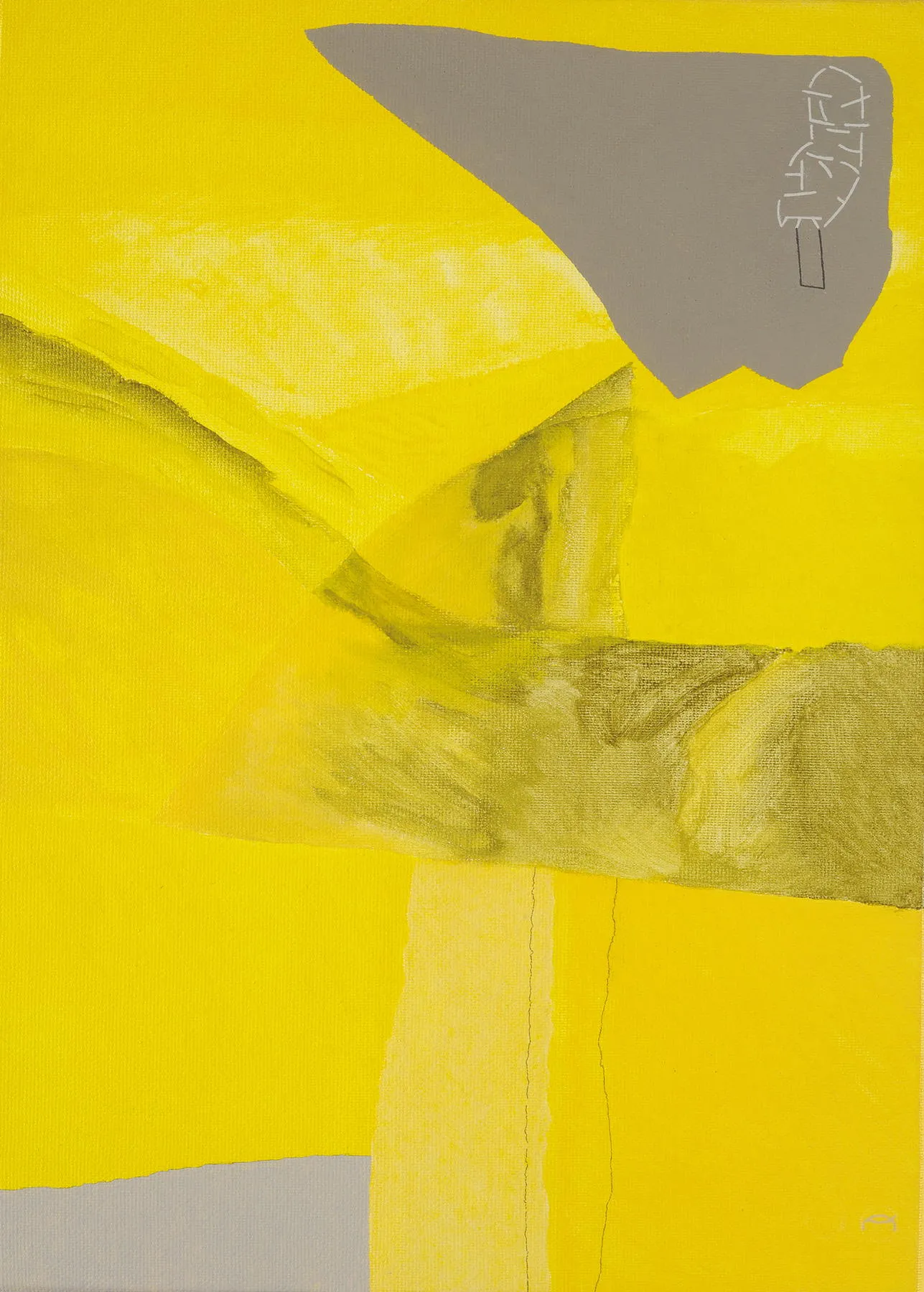 a paisagem proibida, Fala Mariam, 2015, Acrylic on canvas