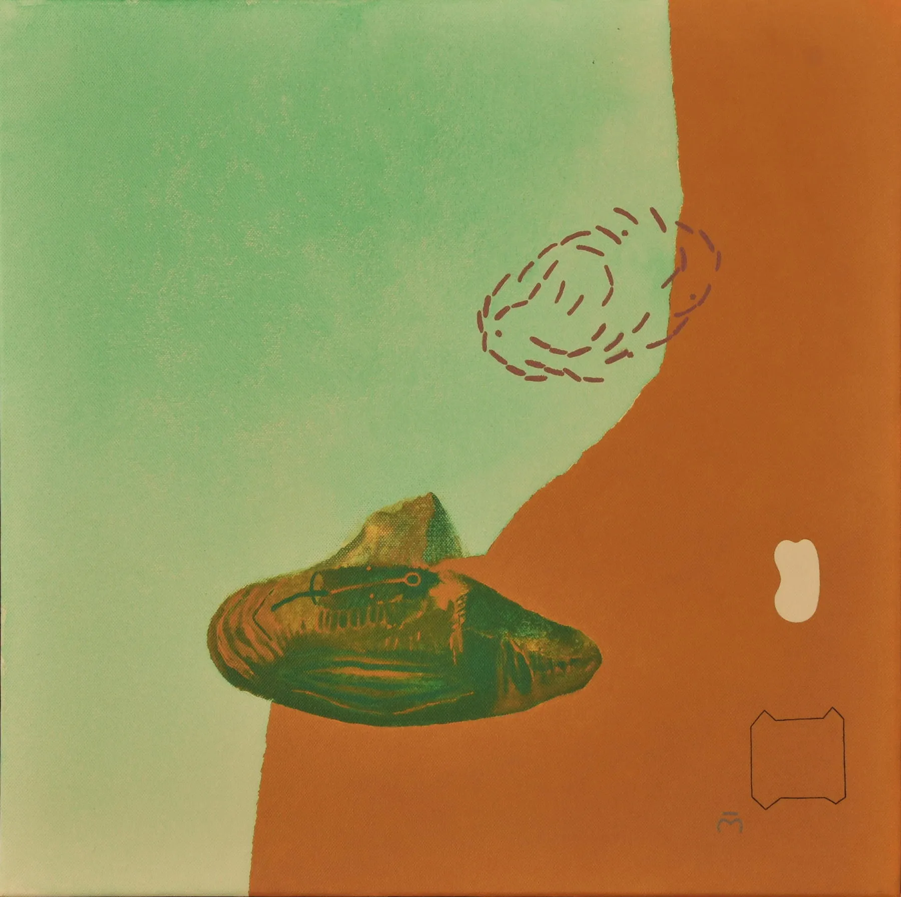 se não te possa amar, Fala Mariam, 2008, Acrylic on canvas