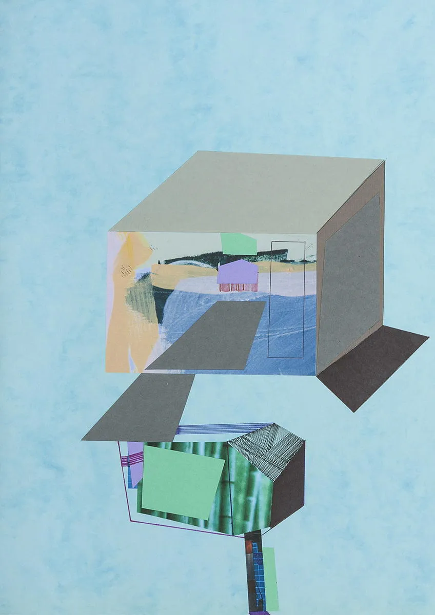 Heavy drawing #3, Ana Pais Oliveira, 2016, Mixed media on card