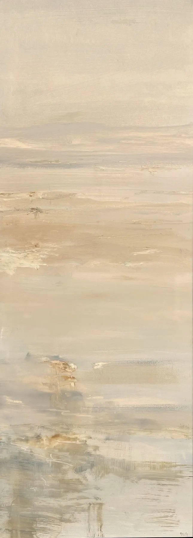 Untitled (282-12), Paulo Barreiros Cardoso, 2024, Oil on paper on aluminium