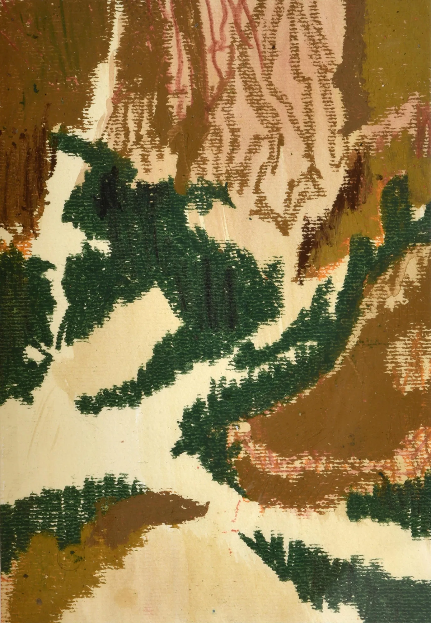 Untitled (232-19), Stefanie Pullin, 2020, Mixed media on paper
