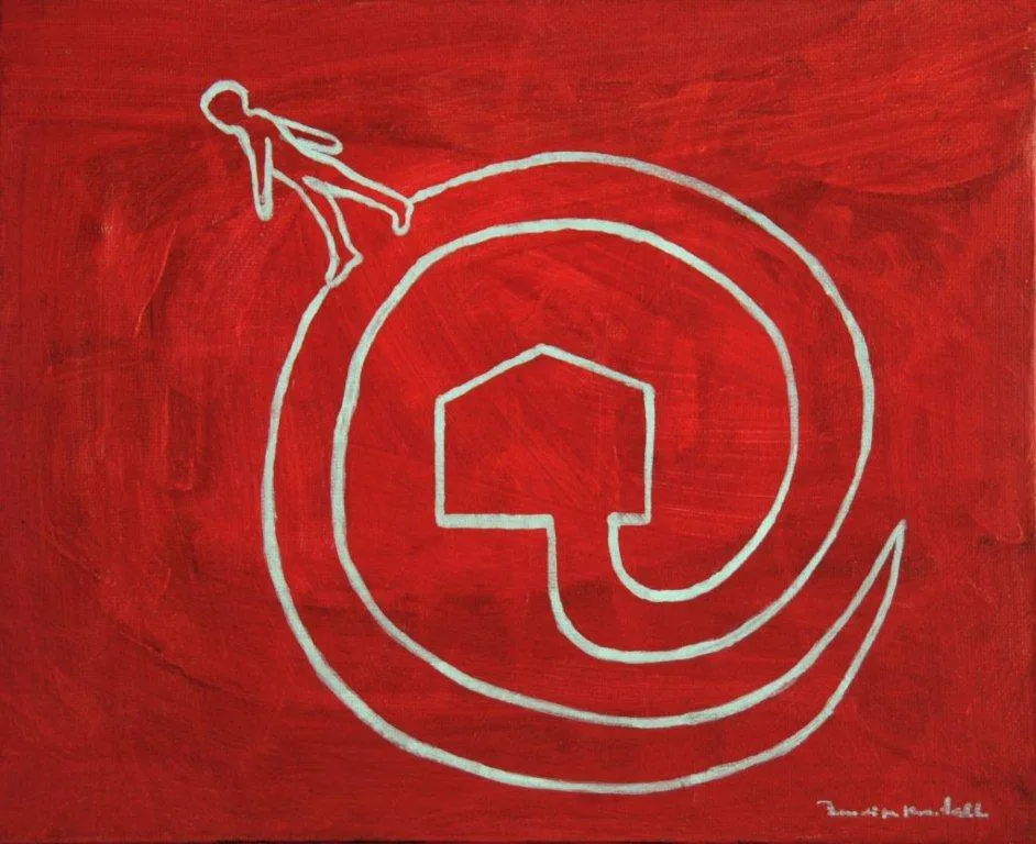 99 40 Série Abrigo III, Benedita Kendall, 2010, Acrylic on canvas