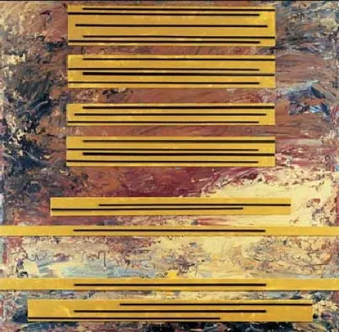 Terra, Eleonora Drumond, Mixed media on canvas
