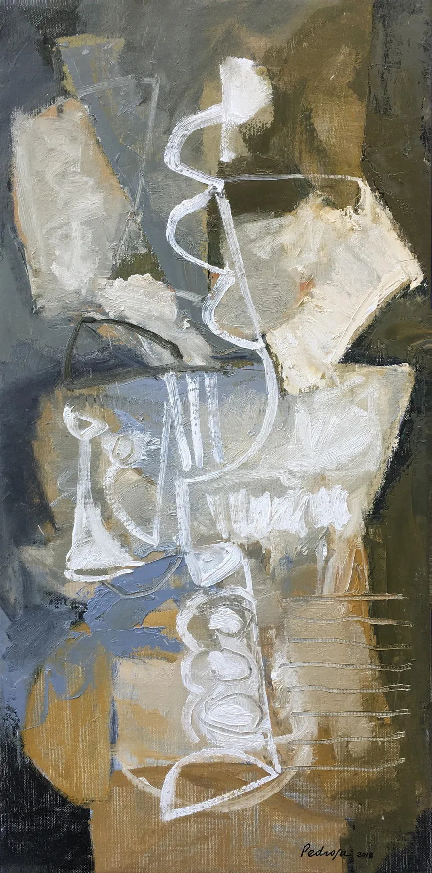 Suite asolana XIII, Bruno Pedrosa, 2017, Acrylic on canvas