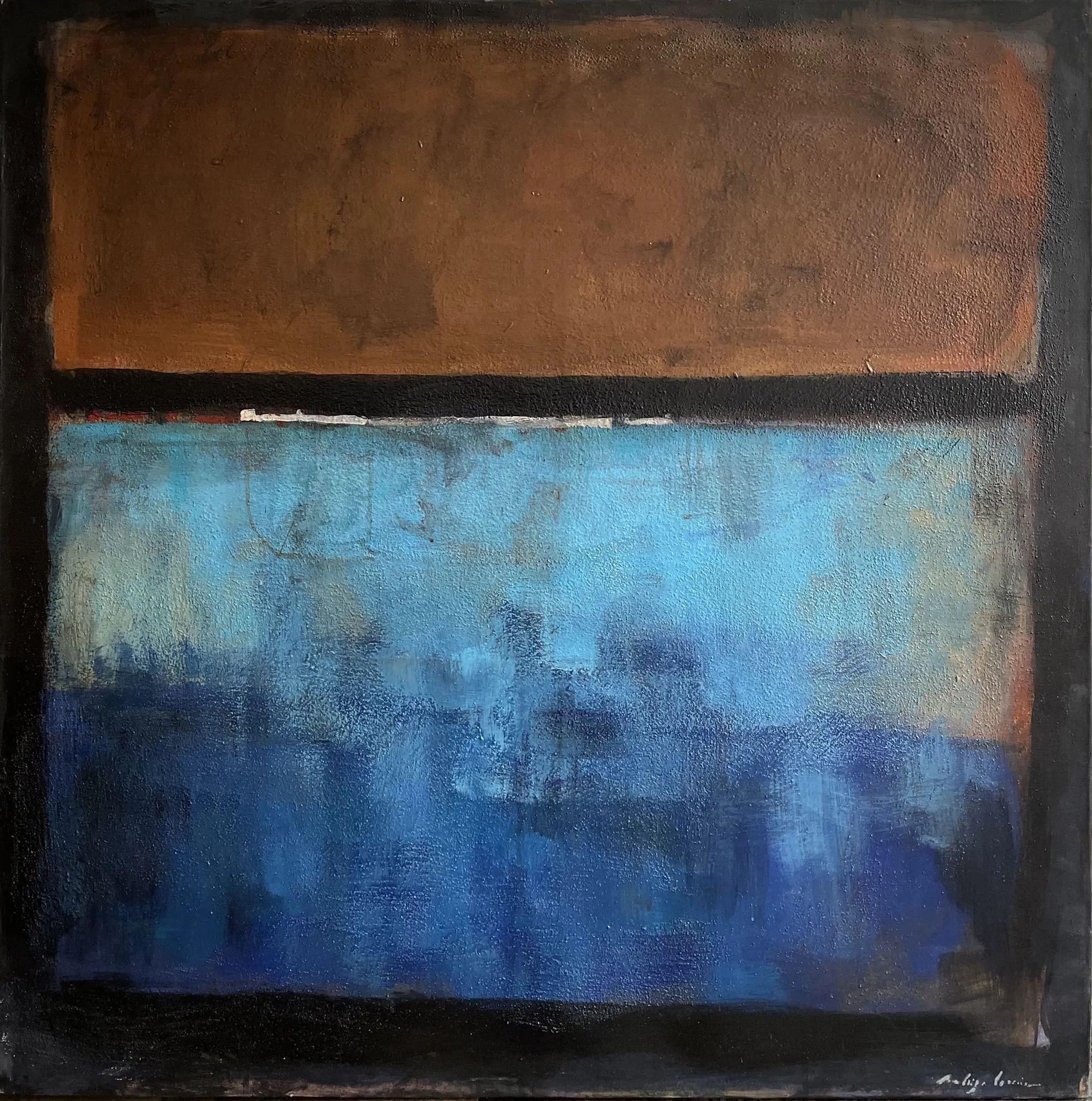 Reflet, Rodrigo Ferreira, 2020, Acrylic on canvas