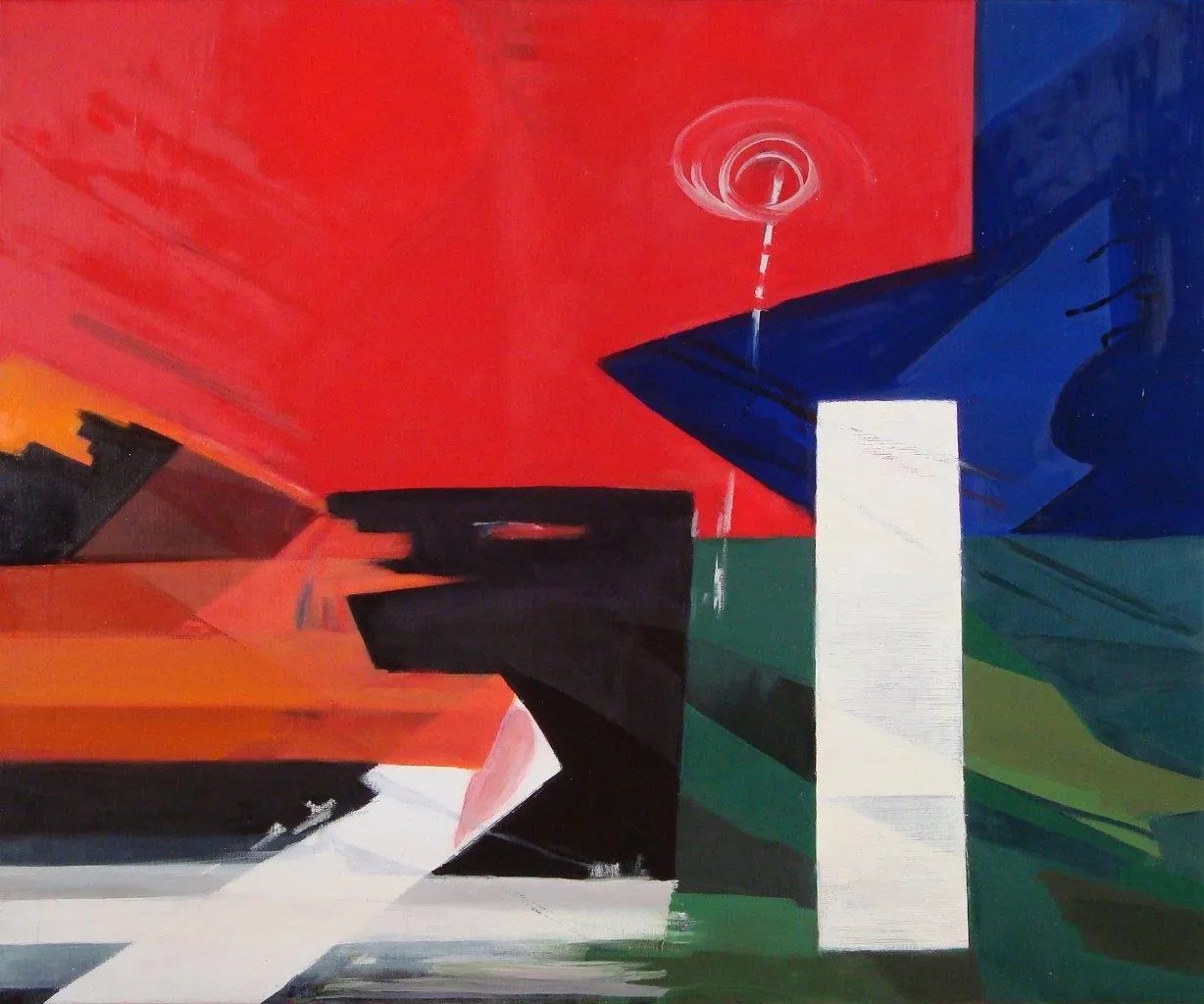 Rise of the Fenrix, Deolinda Fonseca, 2014, Oil on canvas
