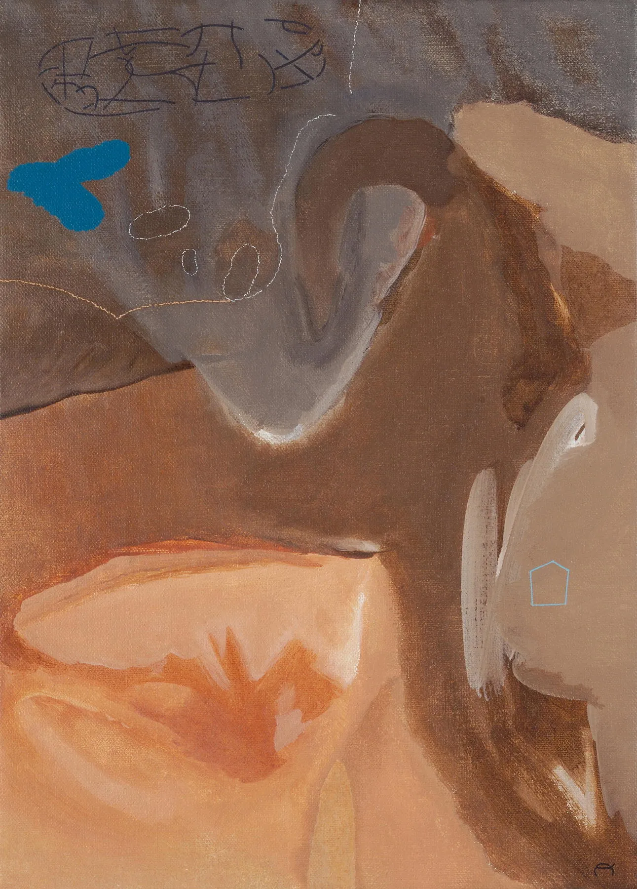 fábula e conhecimento, Fala Mariam, 2015, Acrylic on canvas