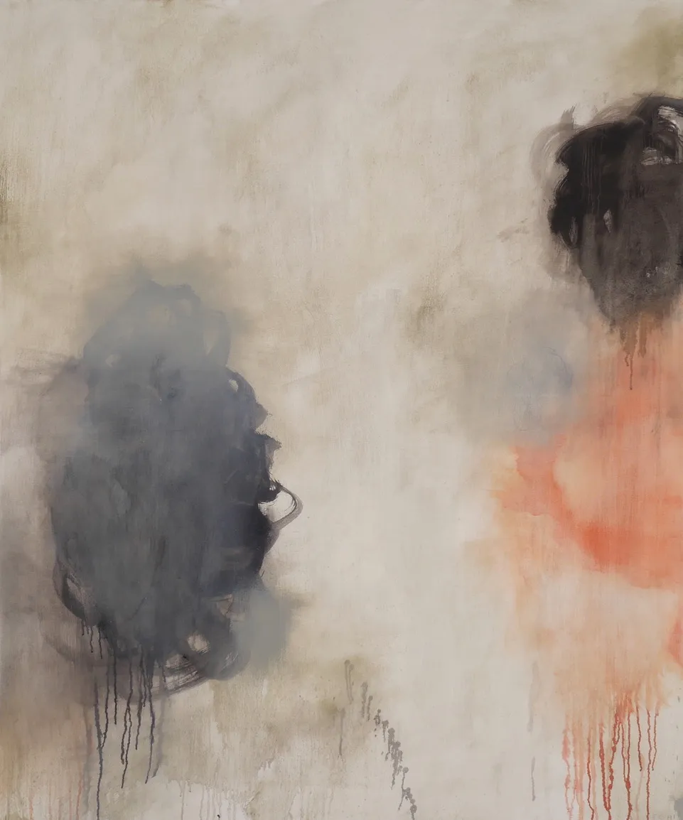 In a perfect world VI, Steven Seinberg, 2023, Oil and graphite on canvas
