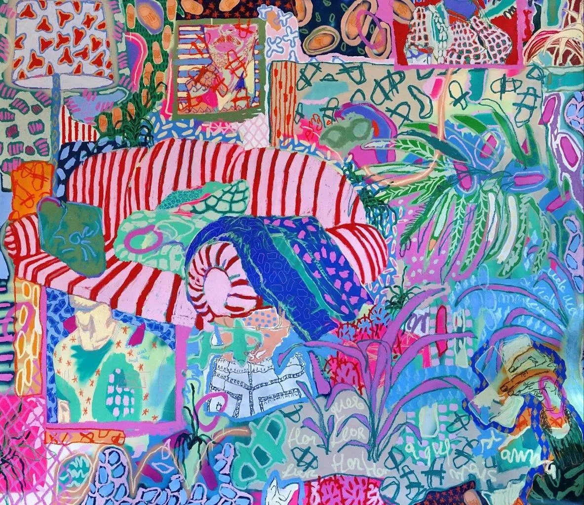 Então e eu?, Ana Malta, 2022, Mixed media on canvas