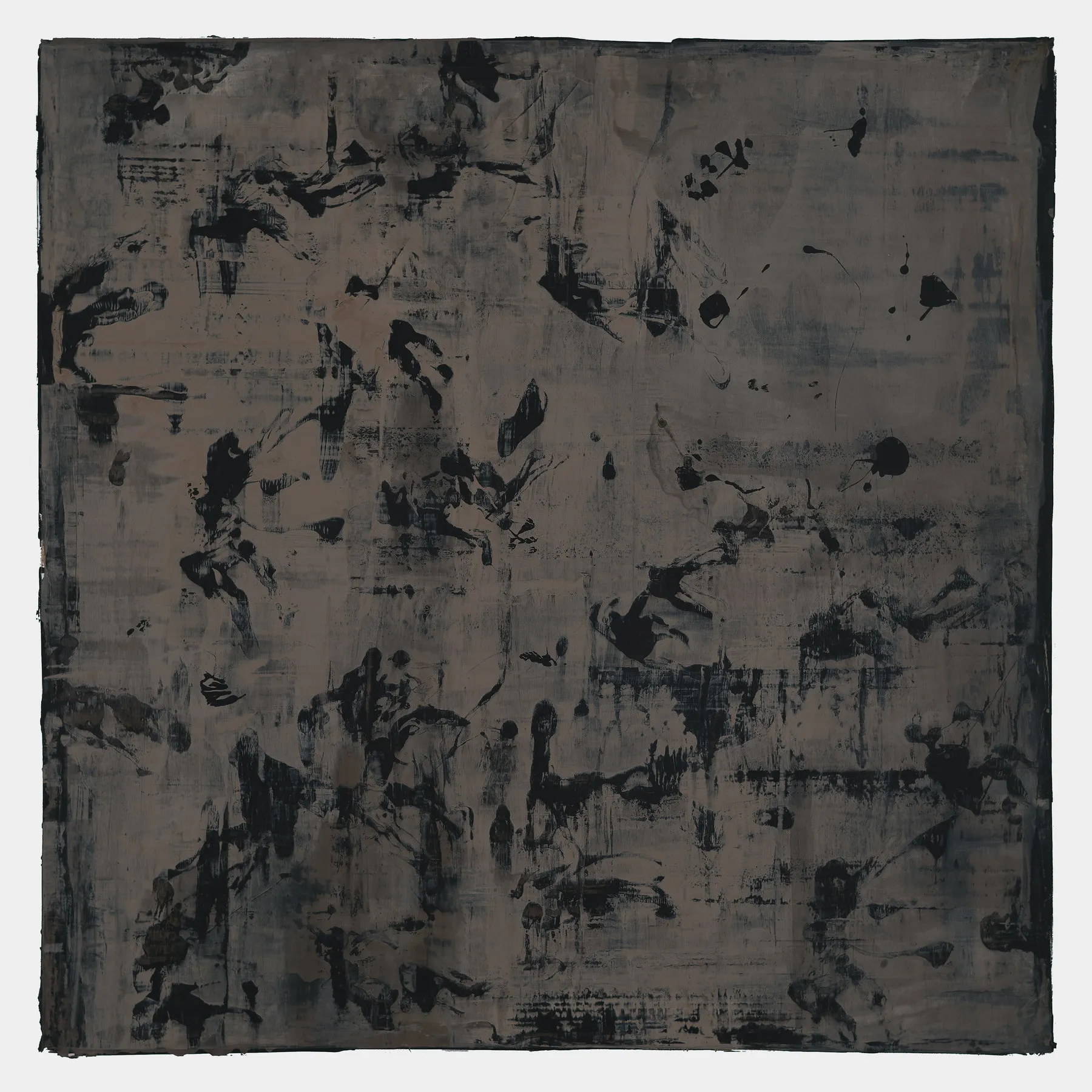 Collision, Jean Pierre Porcher, 2018, Acrylic on canvas