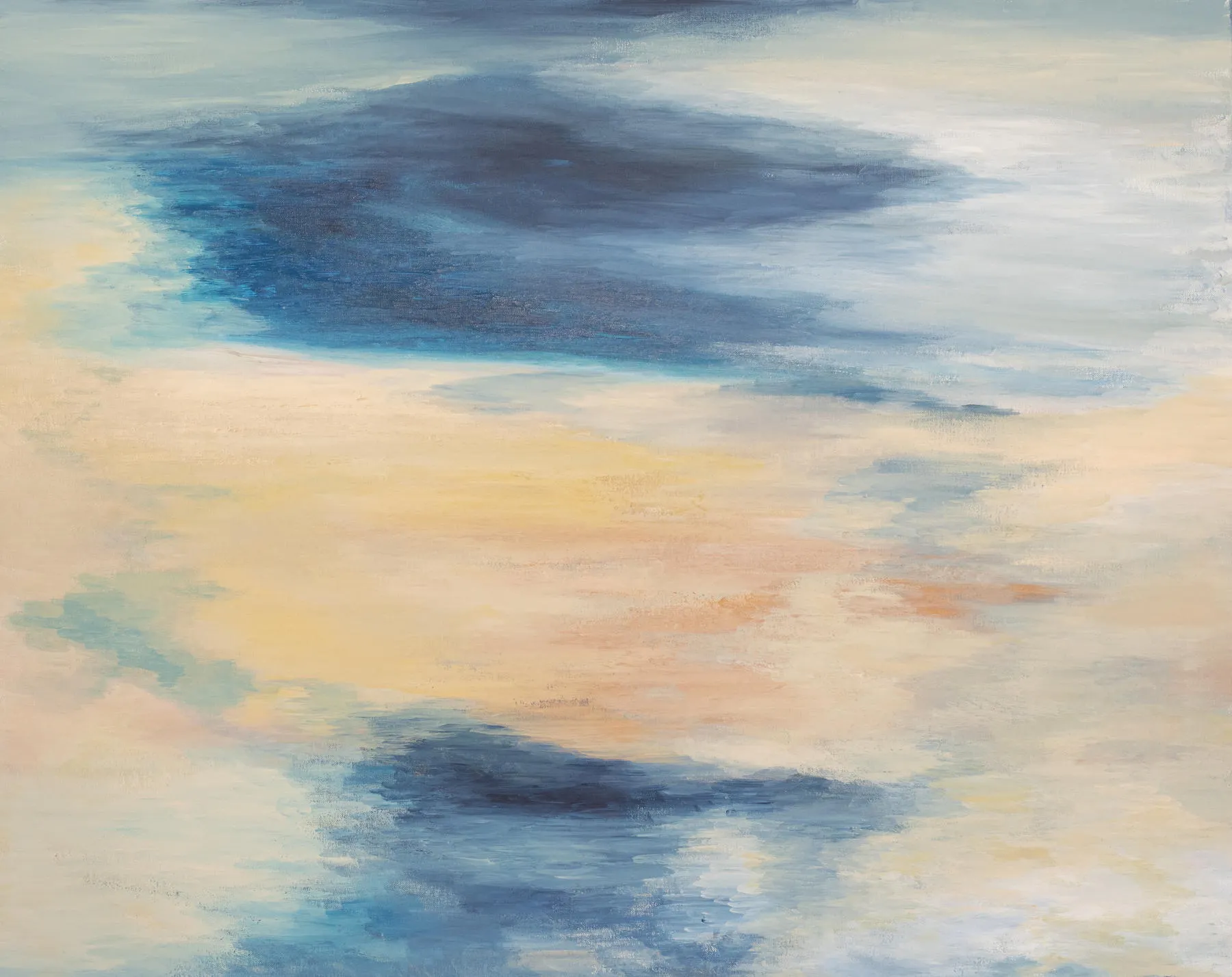Palpitantes Atmosferas, Alberto Reguera, 2021, Mixed media on canvas