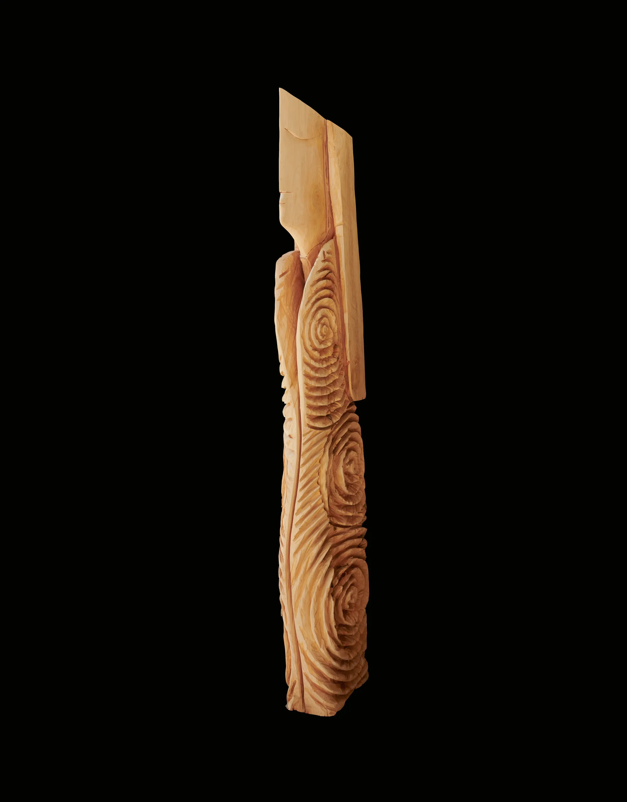 Caminho dos Santos series II, Paulo Neves, 2021, Cedar wood sculpture