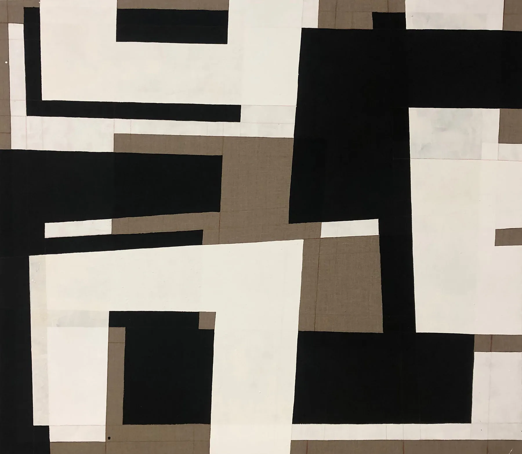 La Frontera de la Inquietud (262-06), Gustavo Mendez-Lizka, 2022, Mixed media on canvas