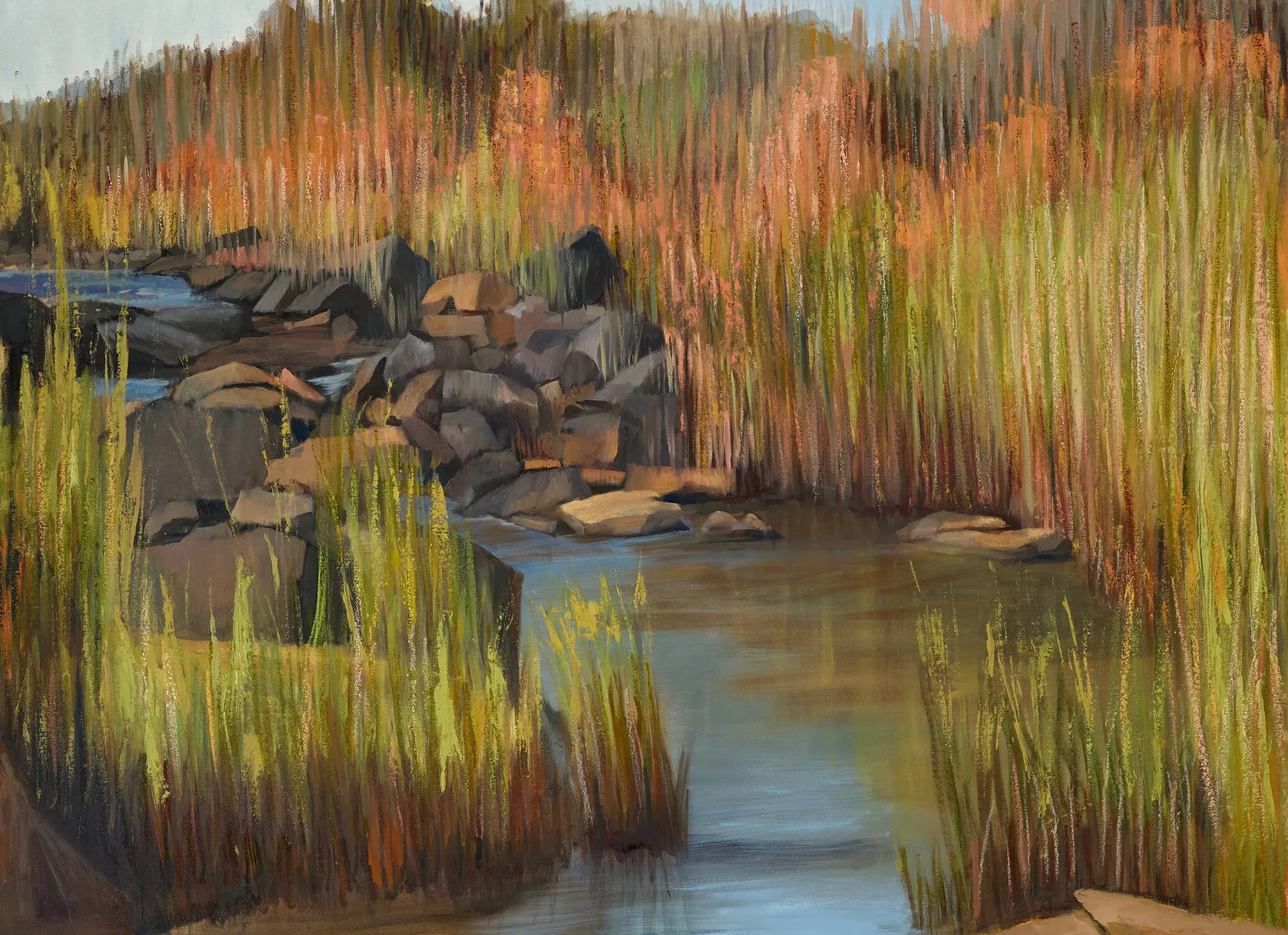 Untitled (304-04), Stefanie Pullin, 2026, Mixed media on canvas