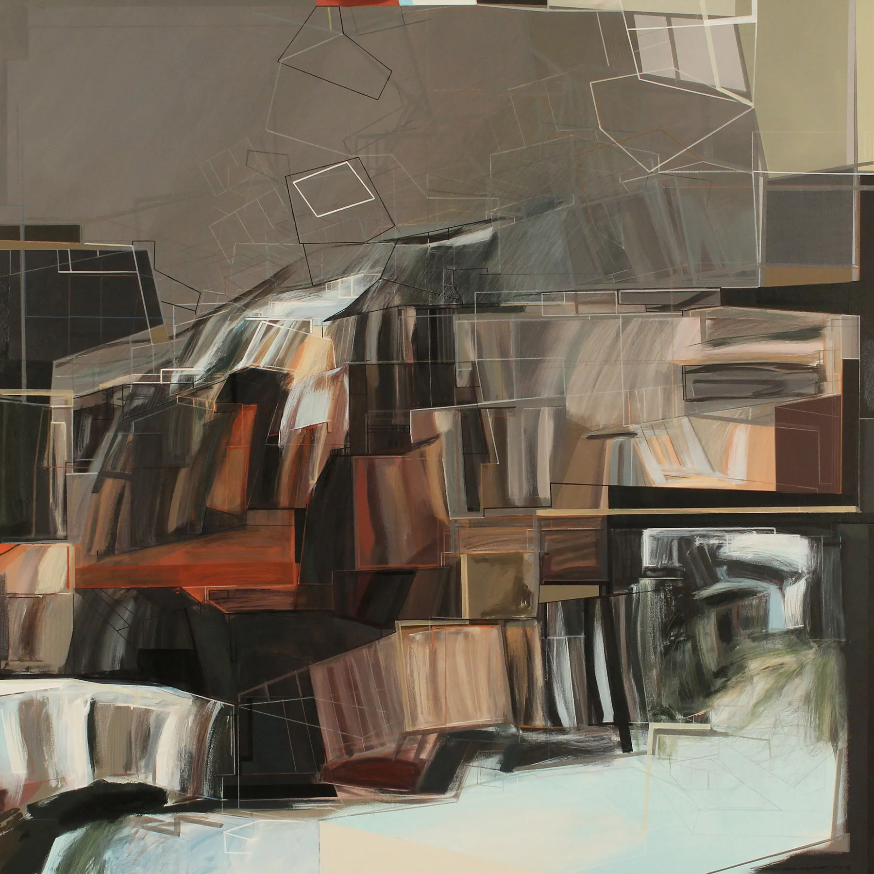 ISNESS #06, Susana Chasse, 2024, Mixed media on MDF