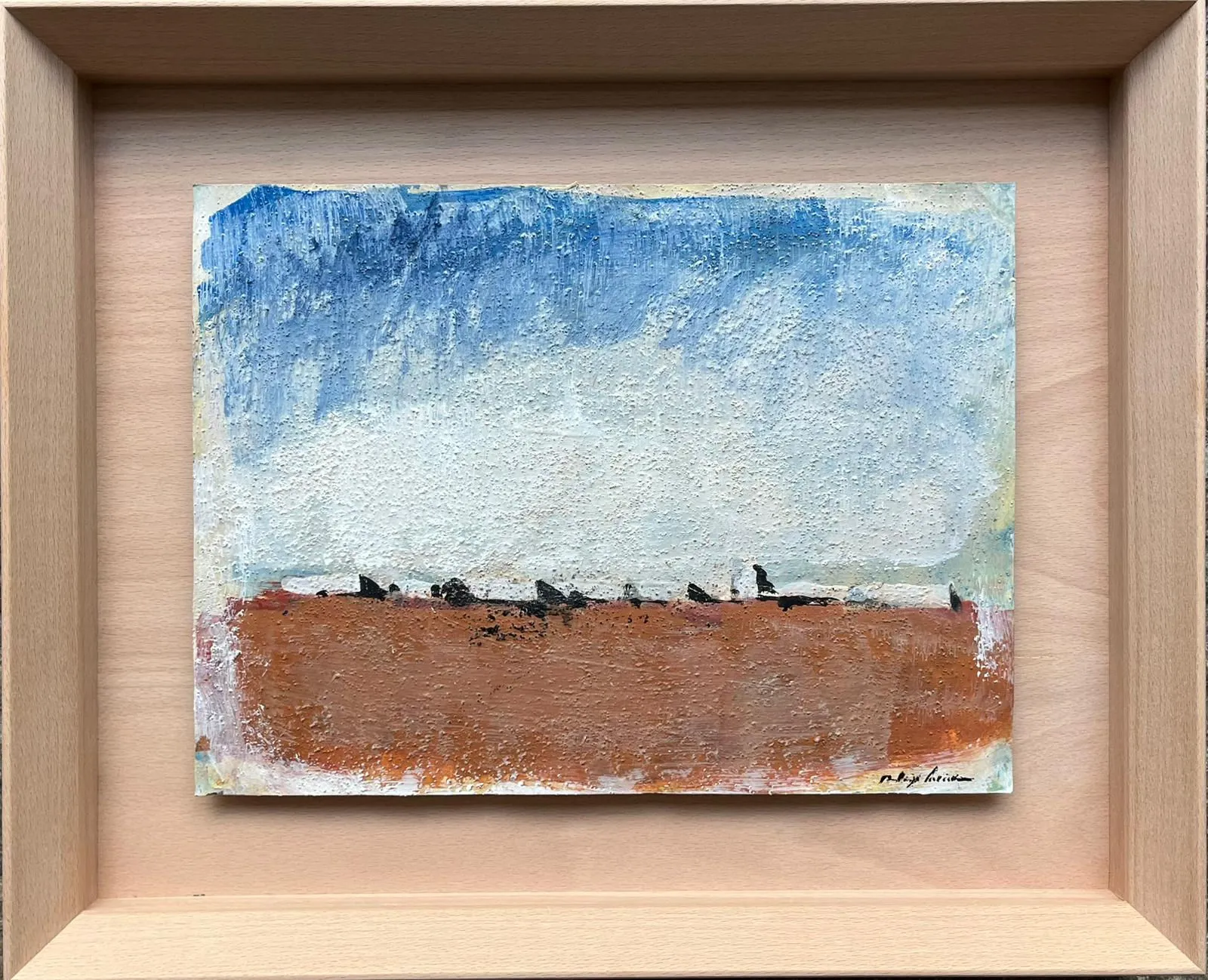 Site, Rodrigo Ferreira, 2017, Oil on paper