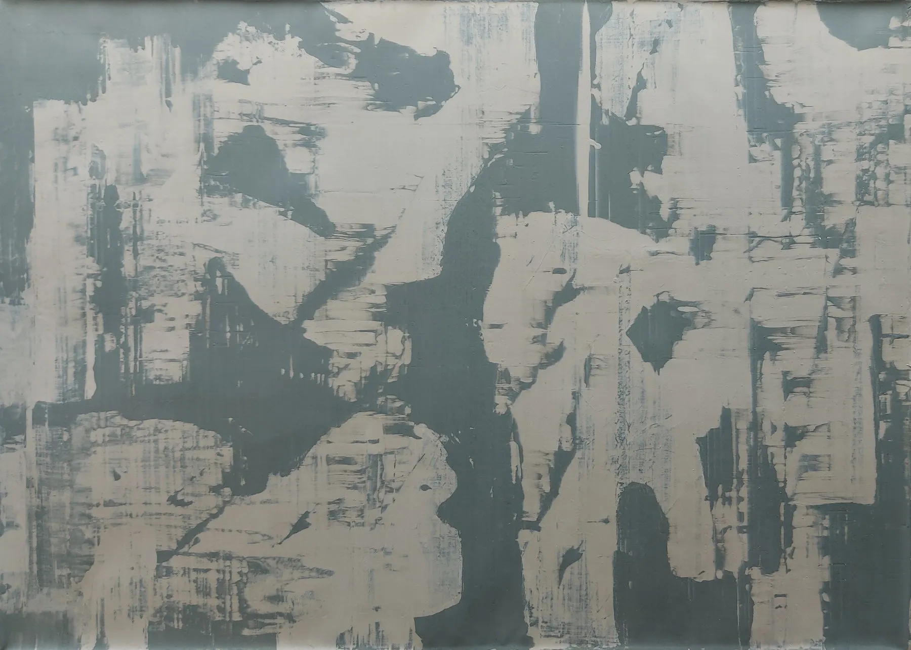 Situation singulière, Jean Pierre Porcher, 2021, Acrylic on canvas