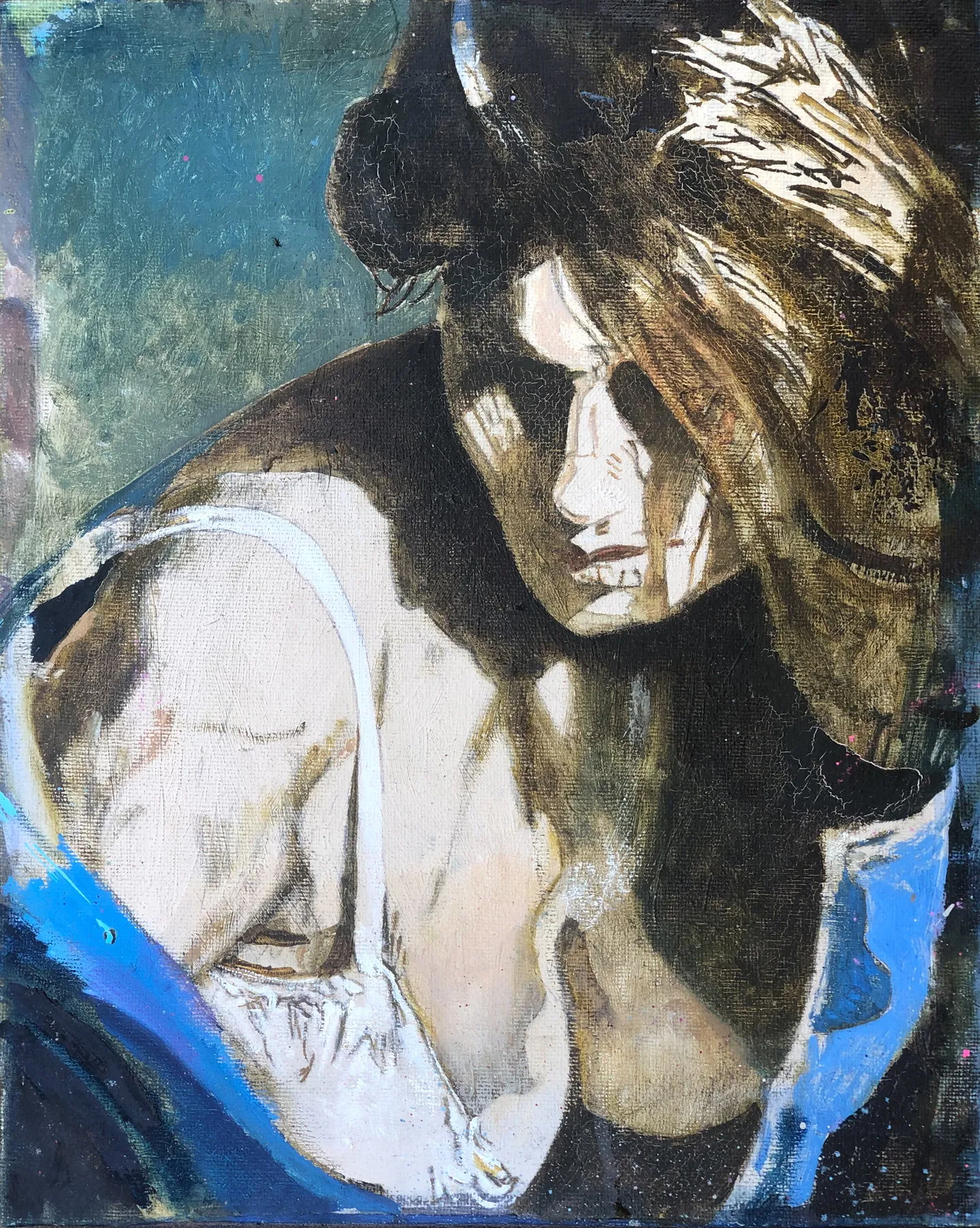 Untitled (223-14), João Cristóvão, 2020, Oil on canvas