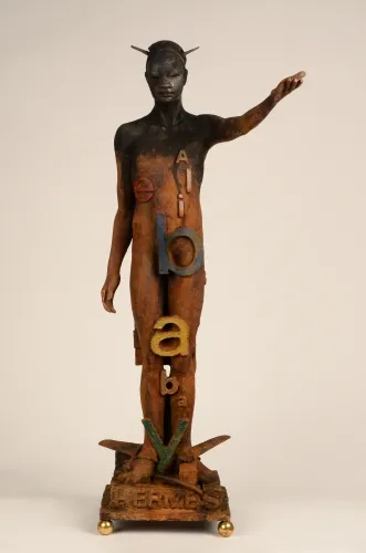 Hermes, Jesús Curiá, 2024, Bronze