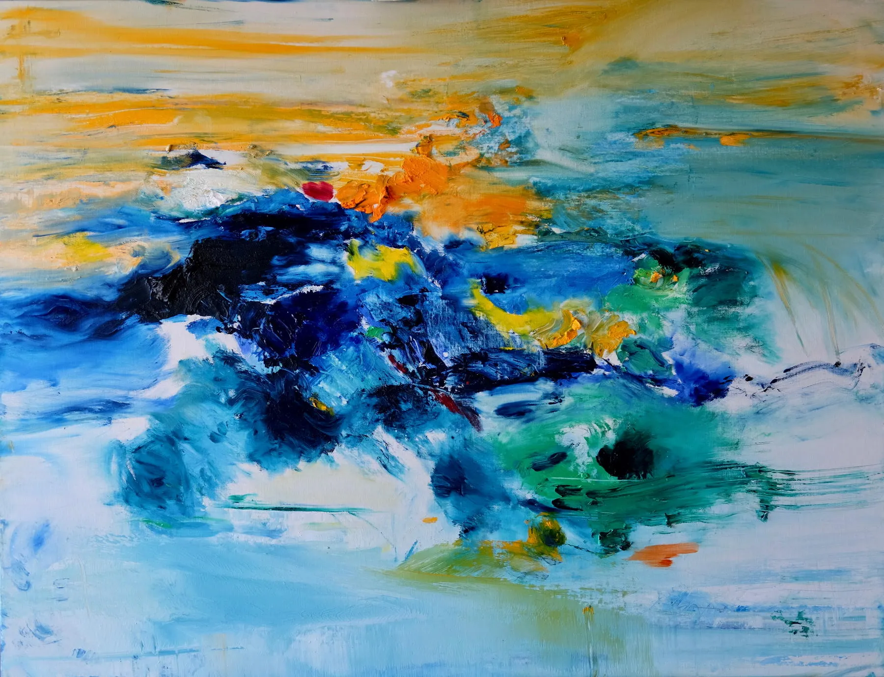Ser-paisagem VI, Ana Sério, 2019, Oil on canvas