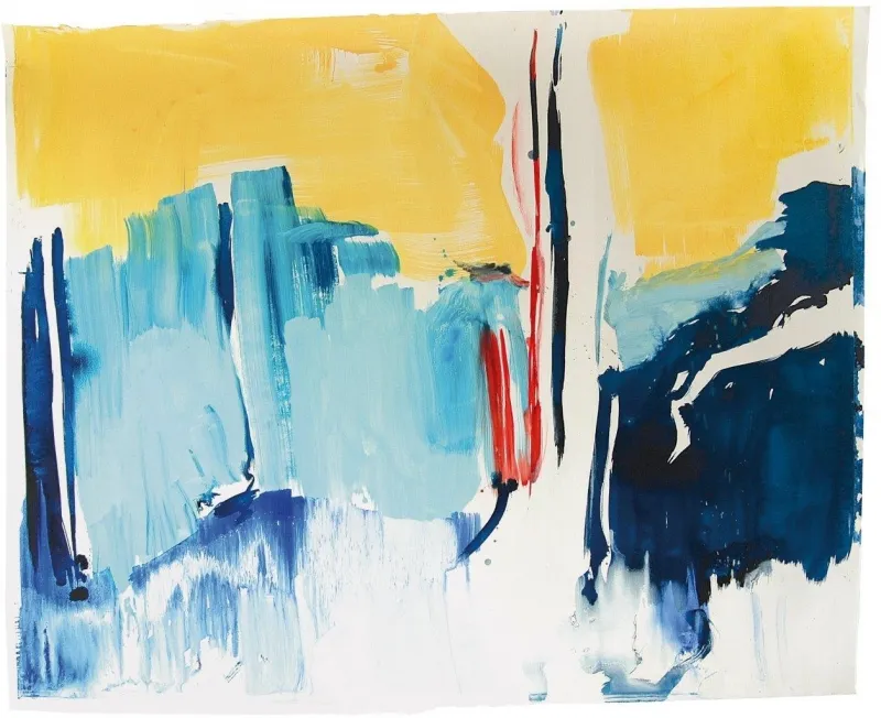 Reflexo (turvo) da luz #8, Ana Sério, 2015, Oil on paper