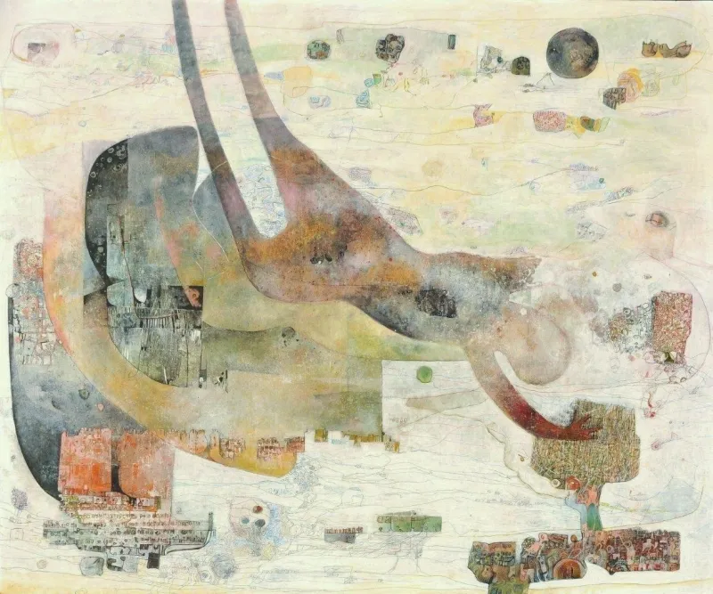 O Meu Corpo é a Minha Pintura, Ana Maria, 2012, Acrylic on canvas