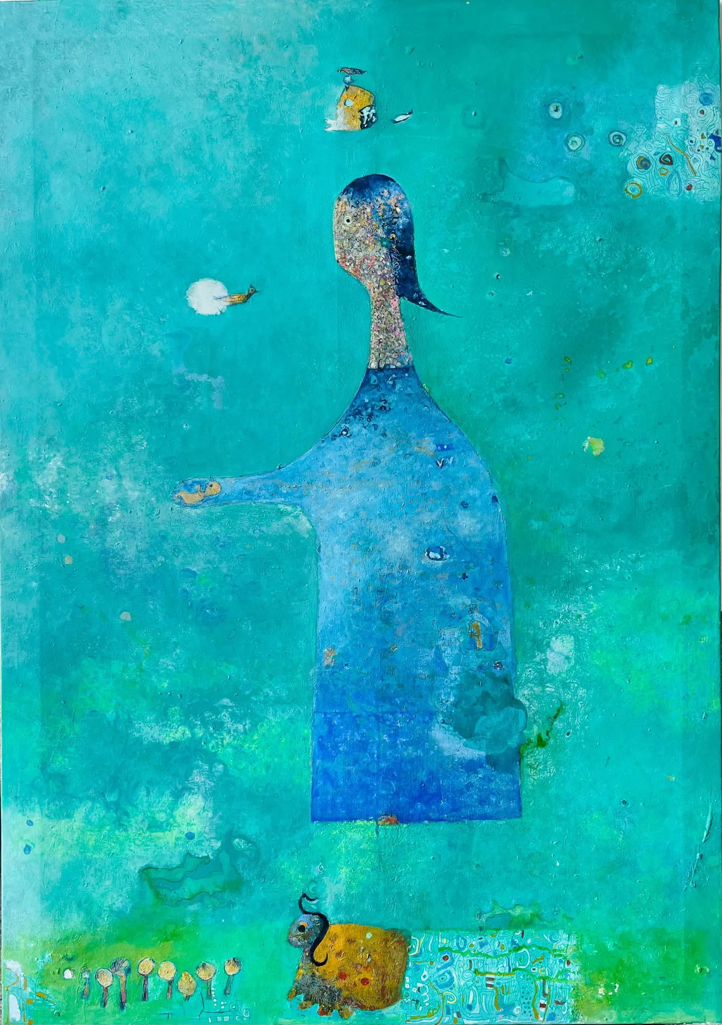 Untitled (290-15), Ana Maria, 2025, Oil on canvas