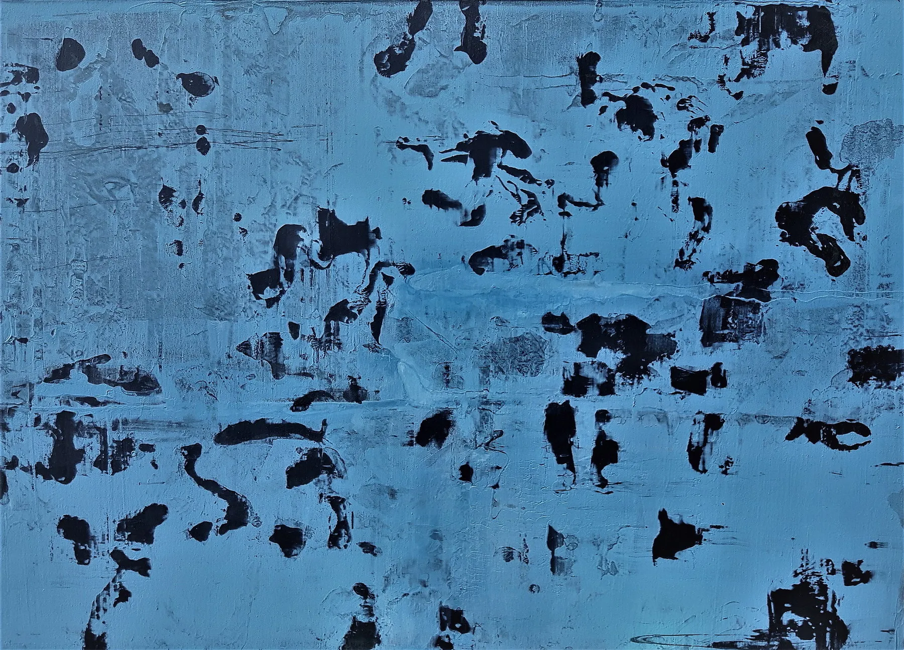 Biòu d'or, Jean Pierre Porcher, 2020, Acrylic on canvas