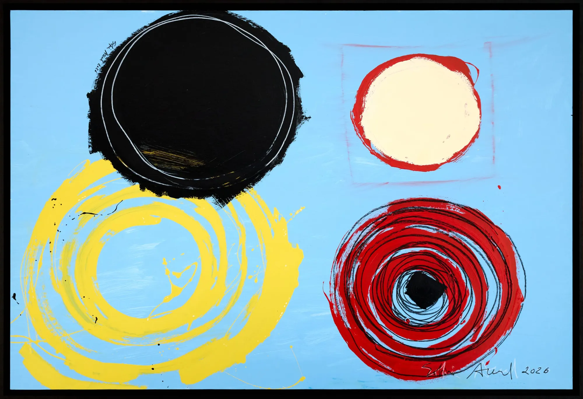 Untitled (299-03), Sofia Areal, 2026, Mixed media on mat board