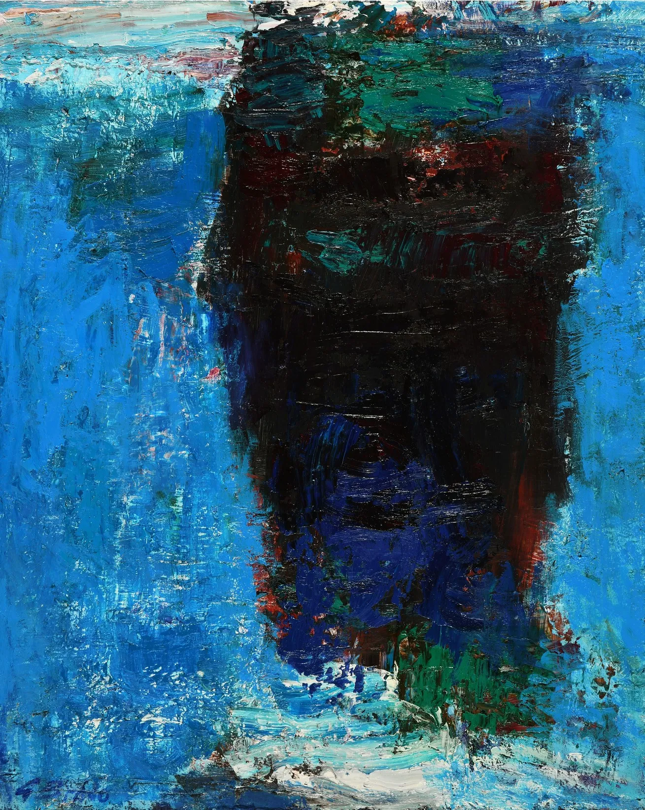 Untitled (283-17), González Bravo, 2023, Oil on canvas