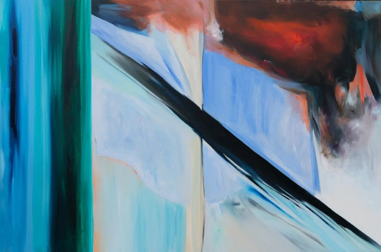 Rasgão, Ana Sério, 2023, Oil on canvas