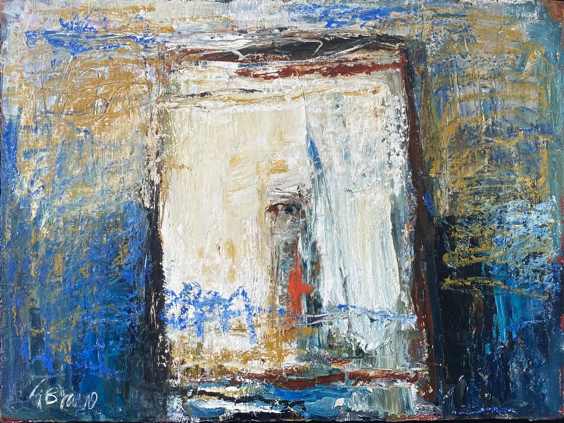 Untitled (249-13), González Bravo, 2022, Oil on canvas
