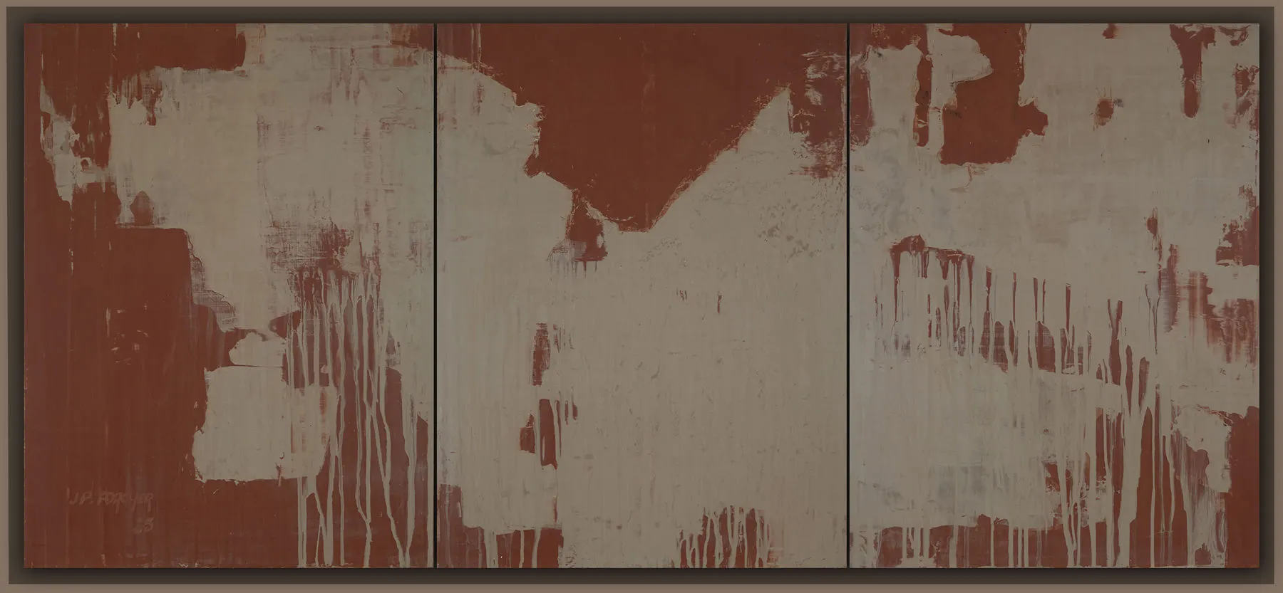 Série 1: Genèse, Jean Pierre Porcher, 2026, Acrylic on canvas on plywood
