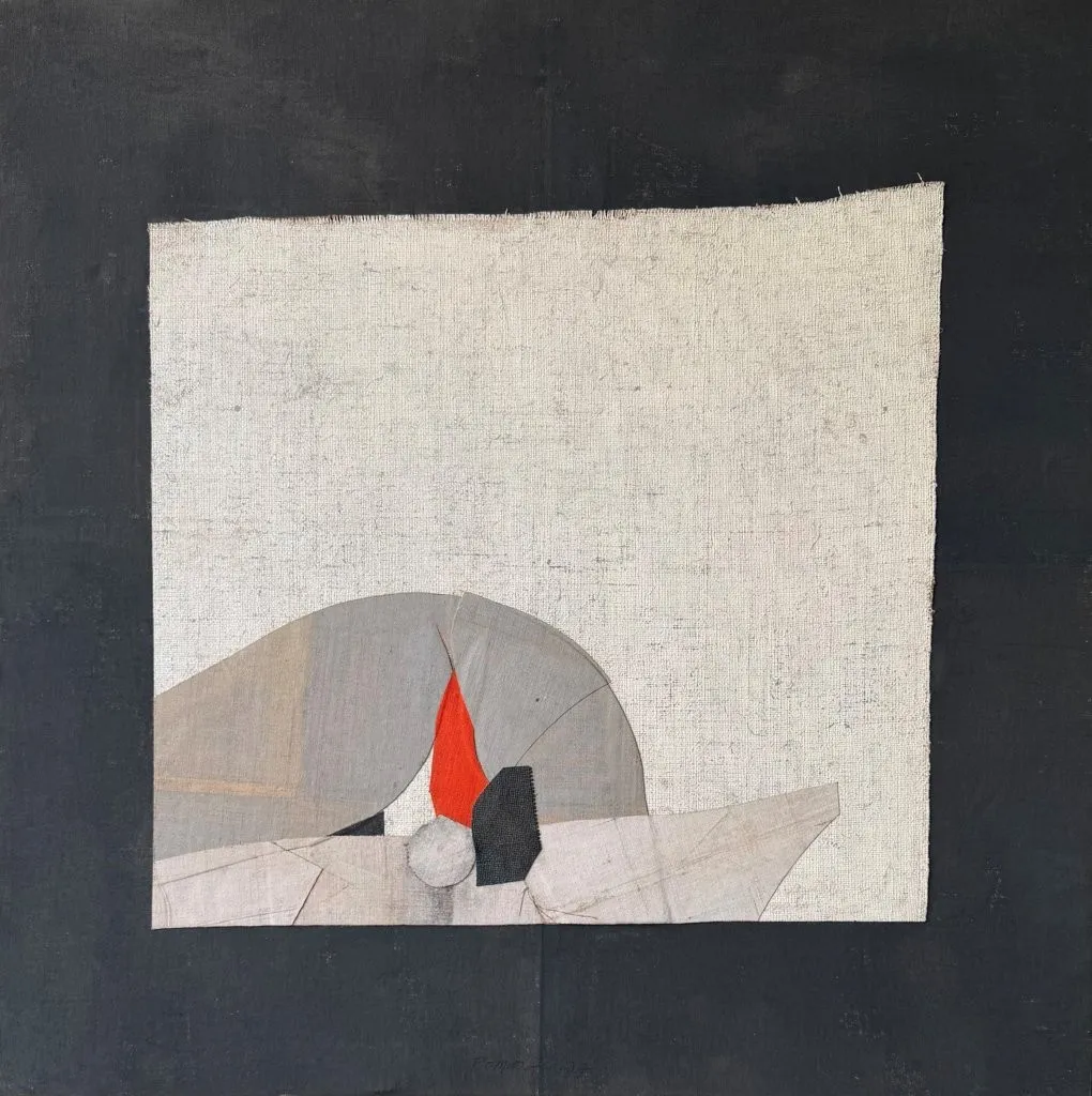 Fruit Barque, Júlio Pomar, 1976, Mixed media on canvas
