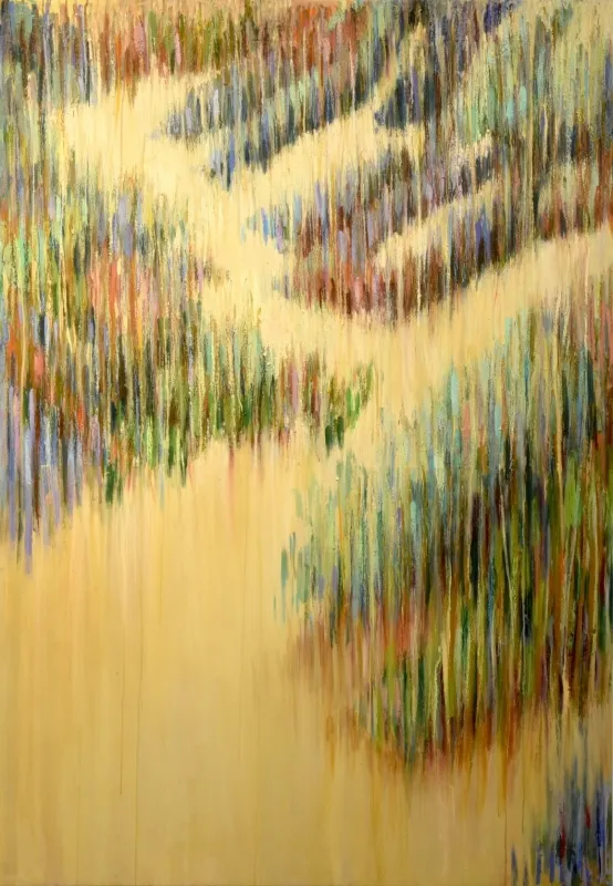 Untitled, Stefanie Pullin, 2021, Mixed media on canvas