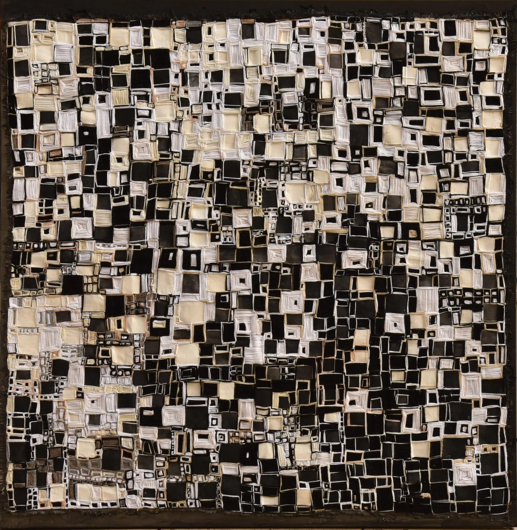 Untitled (280-02), Isabel Torres, 2024, Mixed media on canvas