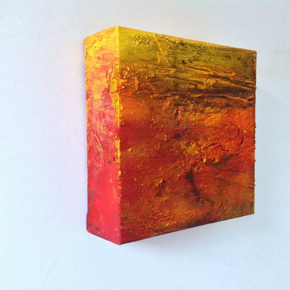 Movimientos Telúricos, Alberto Reguera, 2018, Mixed media on canvas