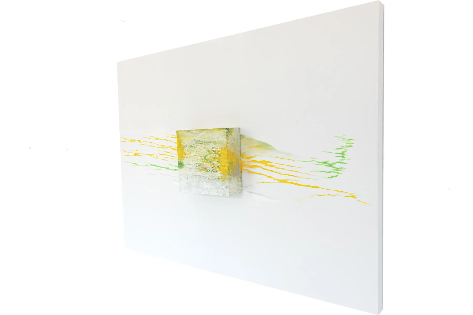 Una Mañana Clara de Invierno, Alberto Reguera, 2021, Mixed media on canvas