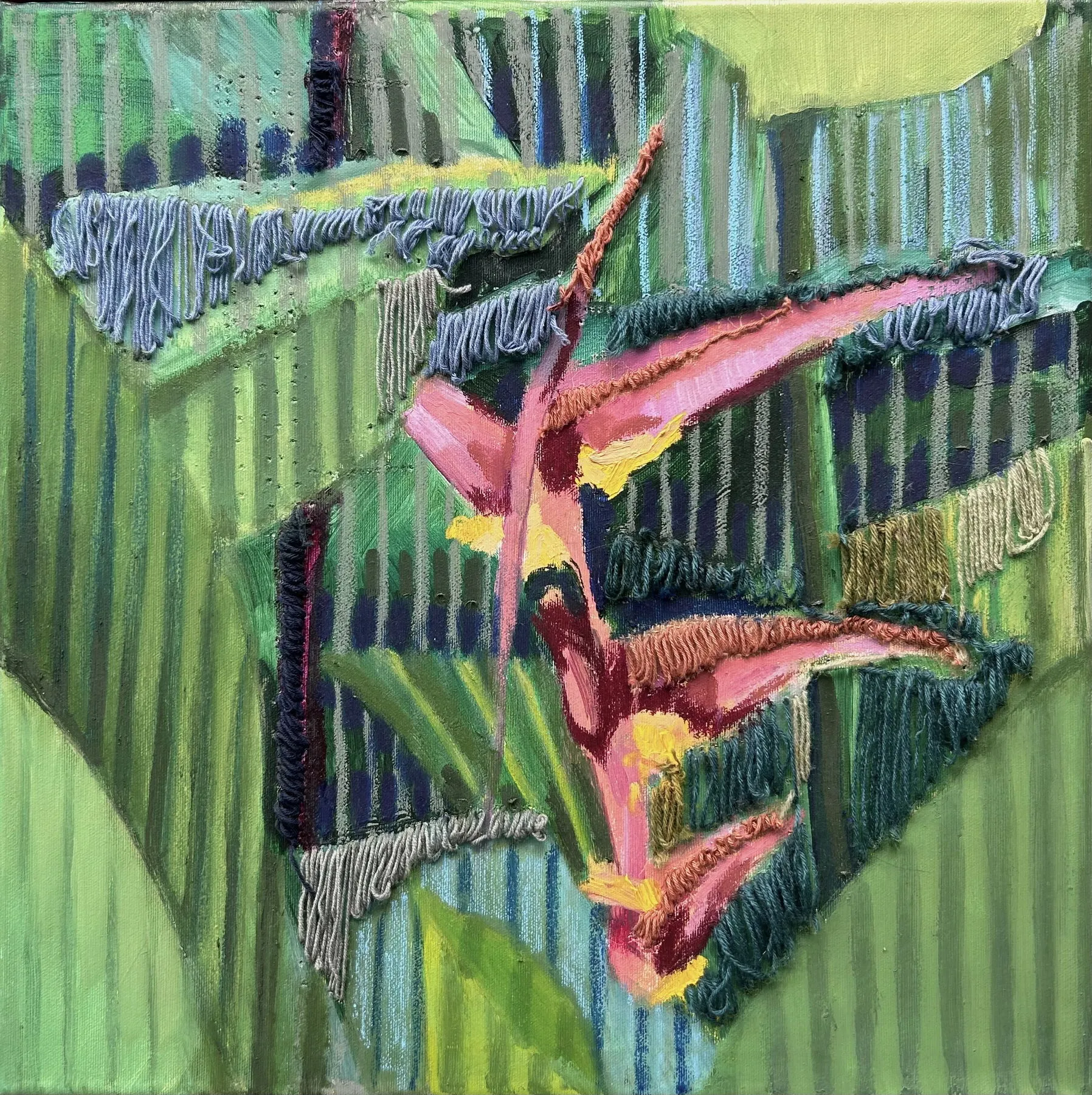 Untitled (261-12), Stefanie Pullin, 2022, Mixed media on canvas