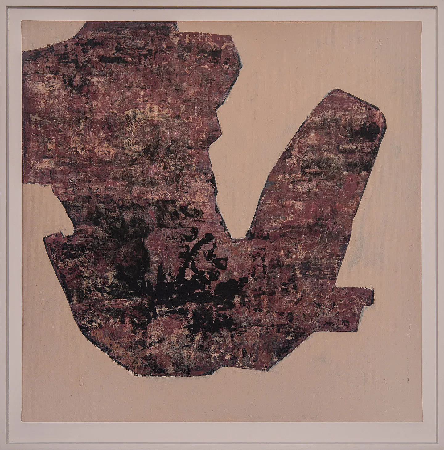 Série 2: Fragment 5, Jean Pierre Porcher, 2026, Acrylic on canvas