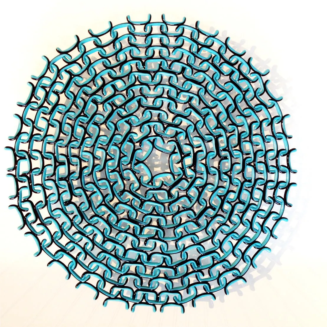 Rosáceas IX, Manuela Castro Martins, 2016, Cast glass