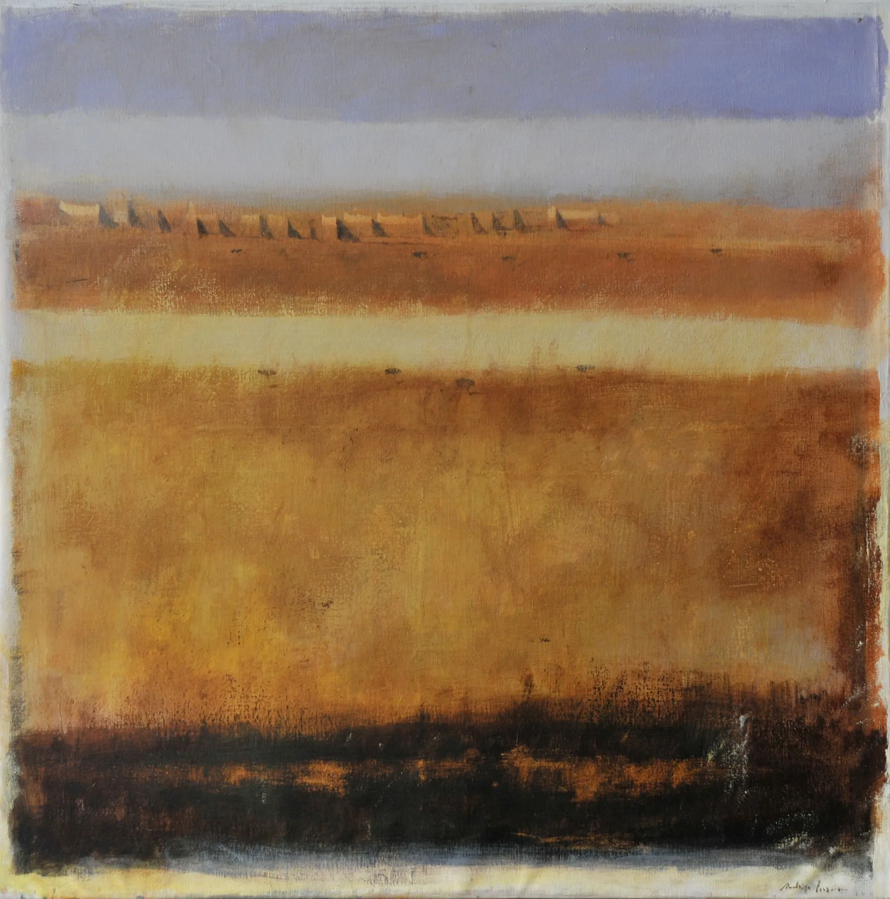 Paisagem esquecida, Rodrigo Ferreira, 2010, Oil on canvas