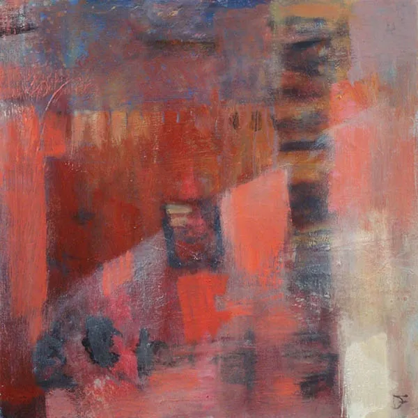 Rising, Deolinda Fonseca, 2009, Oil on canvas