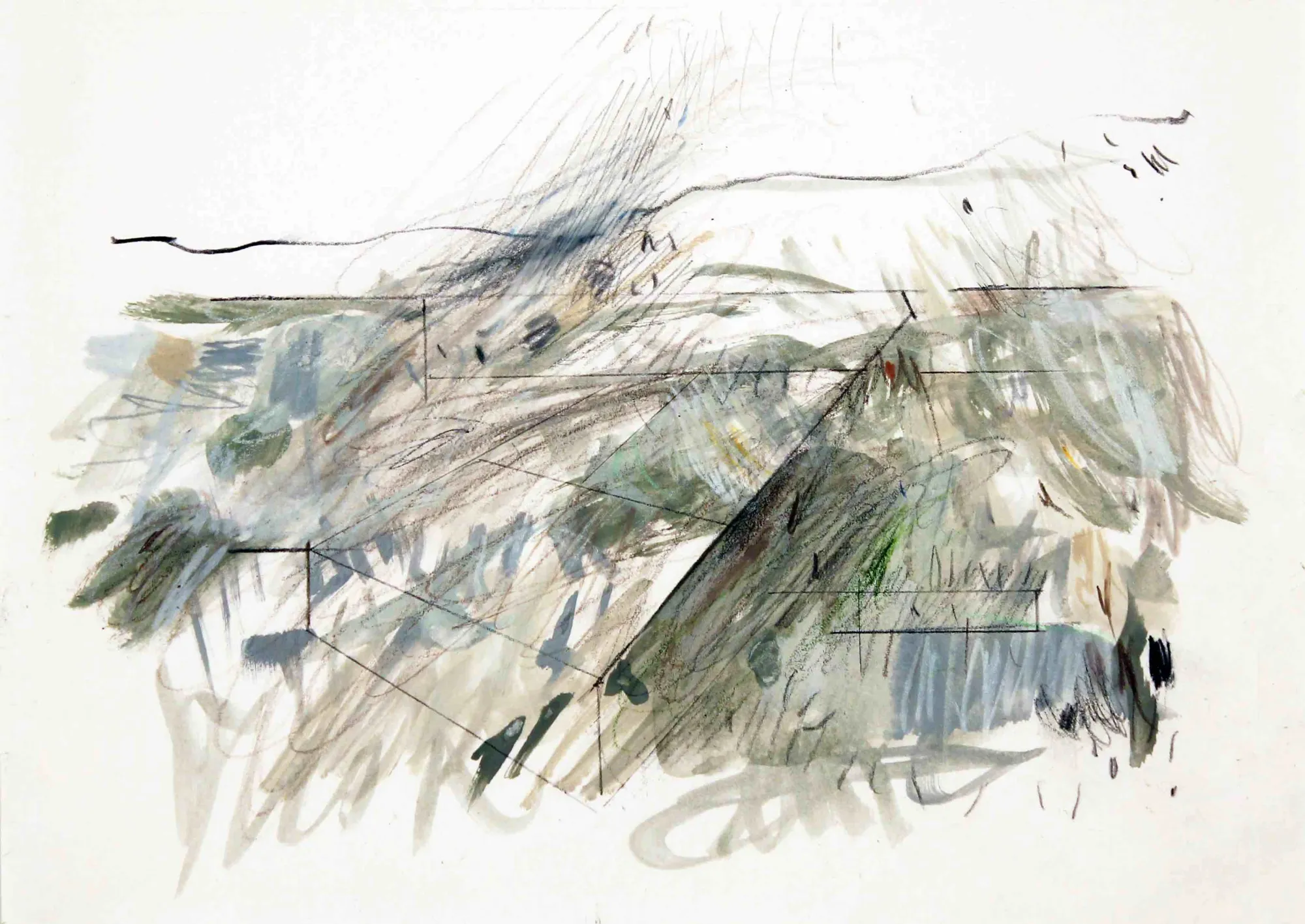 ISNESS #A2, Susana Chasse, 2024, Mixed media on paper