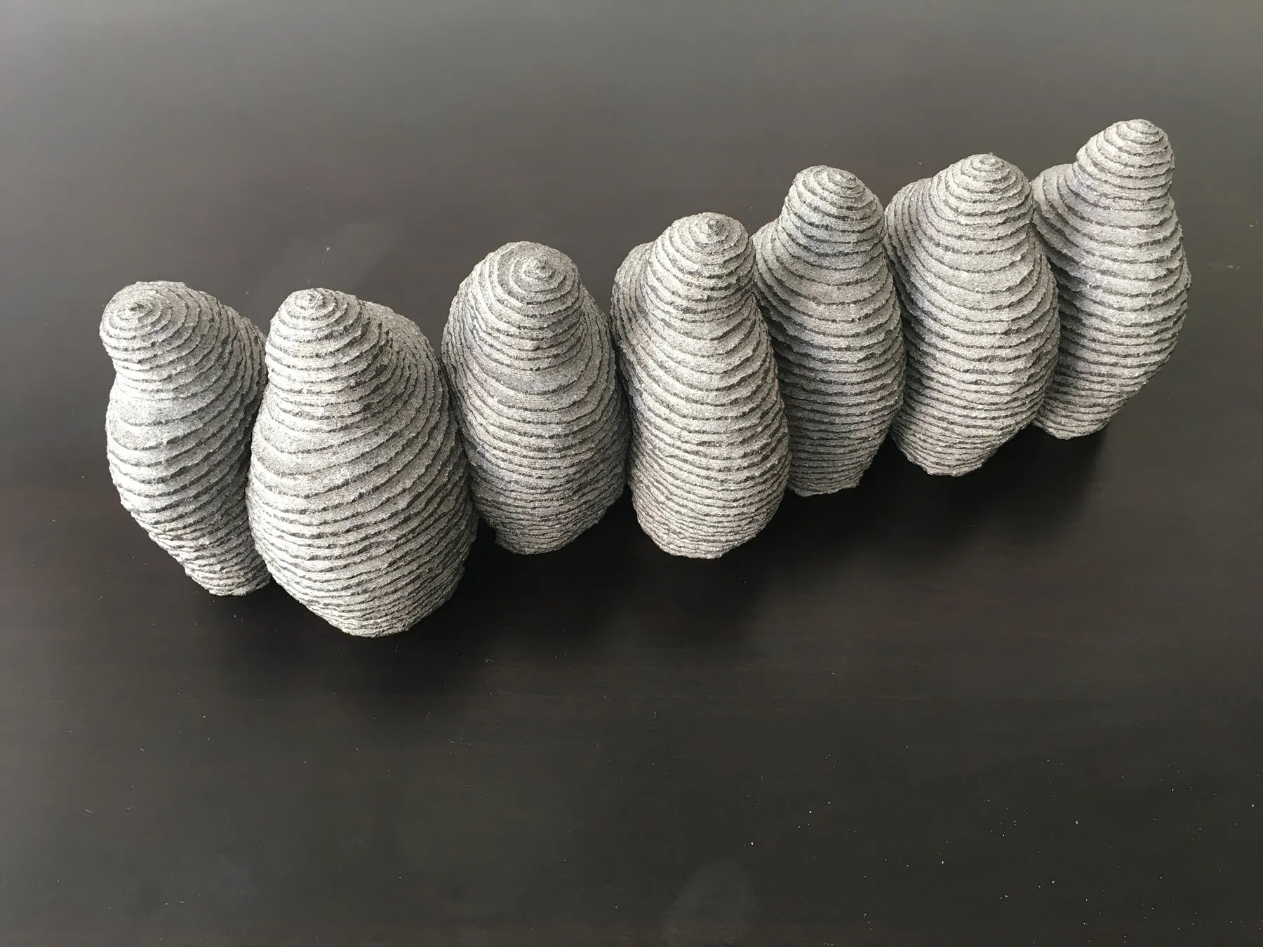 Amigos 7, Shintaro Nakaoka, 2017, Granite sculpture