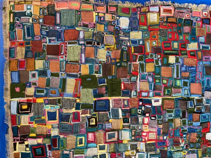 Untitled (280-01), Isabel Torres, 2024, Mixed media on canvas