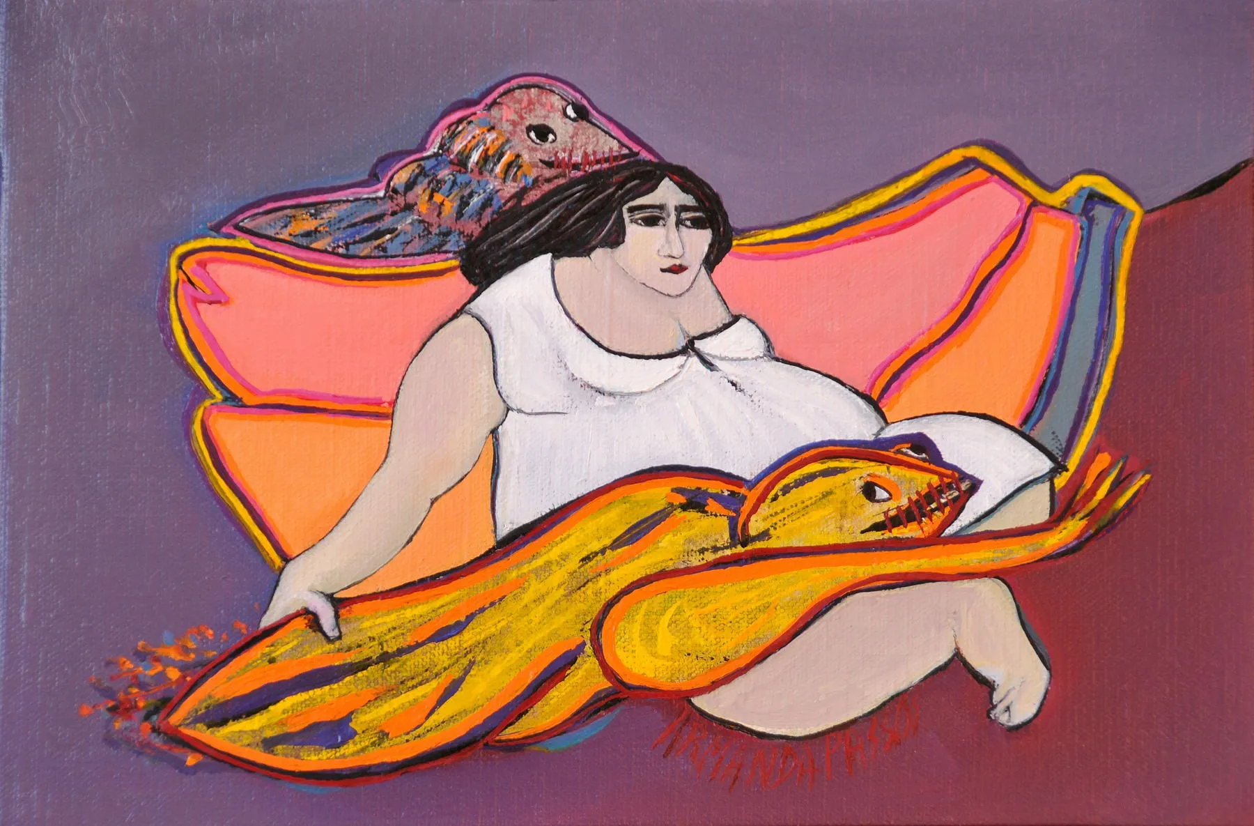 Untitled (118-06), Armanda Passos, 2012, Oil on canvas